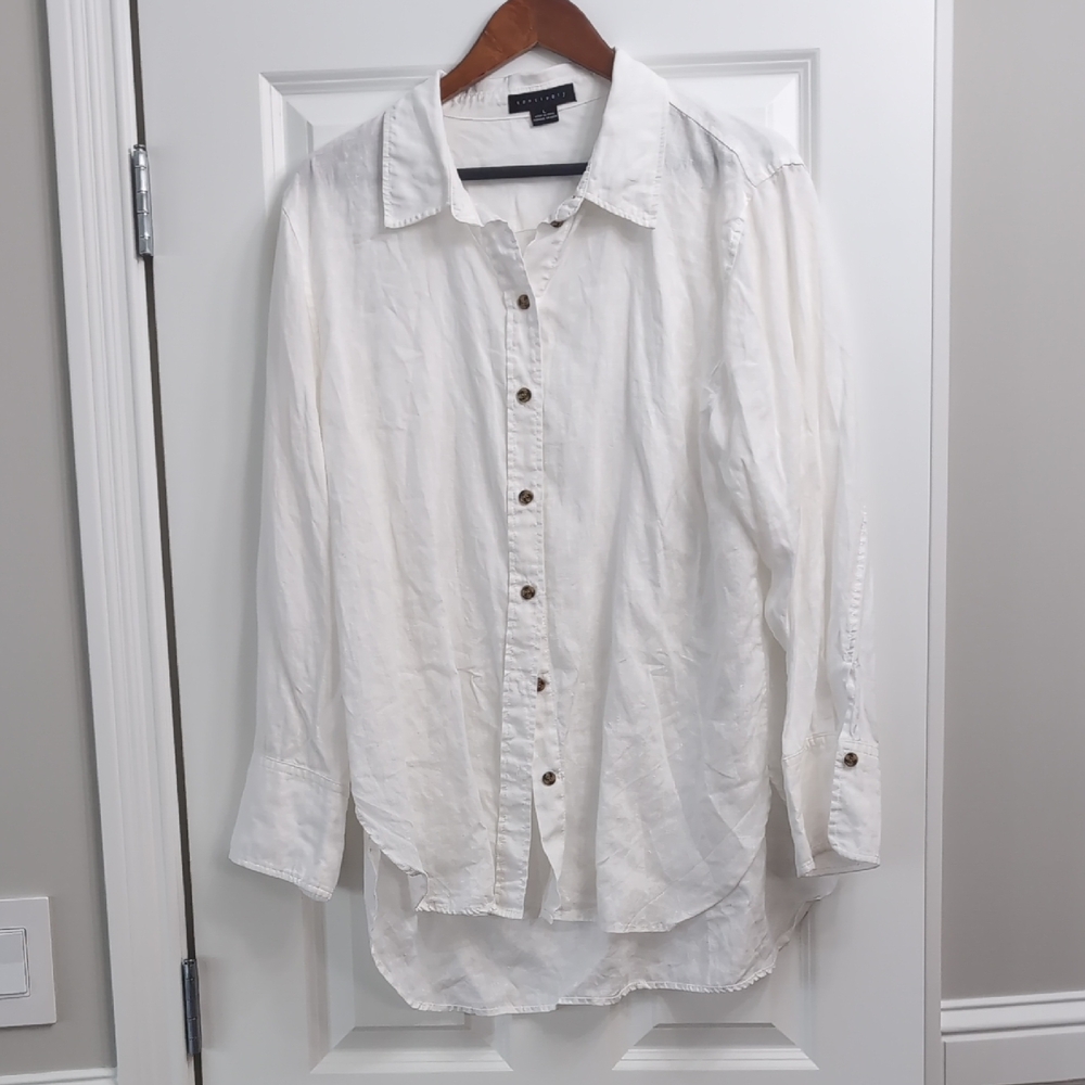Women's Sanctuary Long Sleeve Button Down Shirt